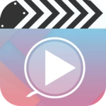 video maker android application logo